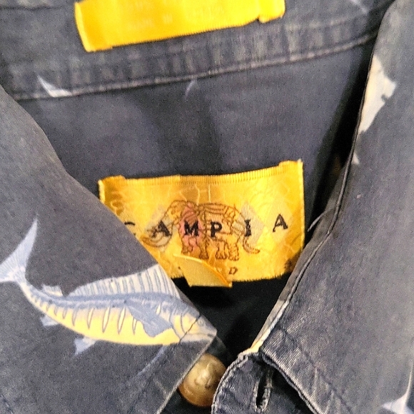 Camja swordfish short sleeve button down - Picture 2 of 3